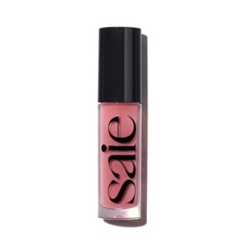 Saie Glossybounce High-Shine Hydrating Lip Gloss Oil - Luxe Hydration and Color with Hyaluronic Acid...
