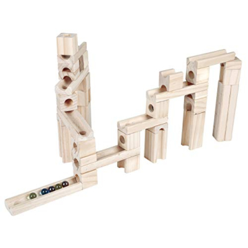 Wooden Marble Run Toys for Creative Kids Fun