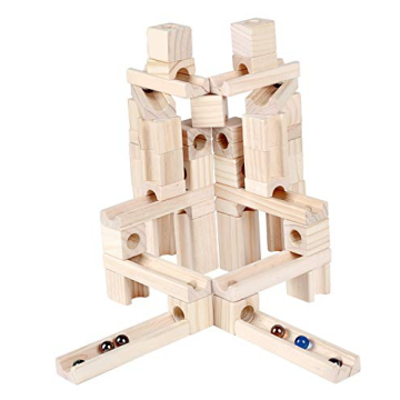 Wooden Marble Run Toys for Creative Kids Fun