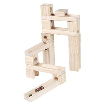 Wooden Marble Run Toys for Creative Kids Fun