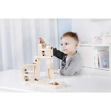 Wooden Marble Run Toys for Creative Kids Fun