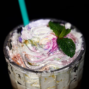 NiHome Edible Luster Dust - Light Pink Glitter for Cocktails & Cakes