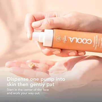 COOLA Organic Rosilliance BB Cream with SPF 30, Tinted Moisturizer Sunscreen & Foundation, Dermatologist Tested, Golden Hour, 1.5 Fl Oz