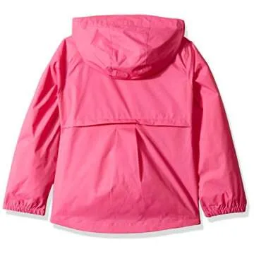 Columbia Girls Switchback II Waterproof Jacket in Pink Ice