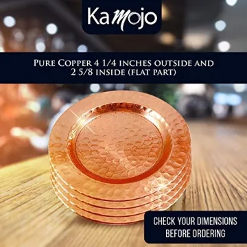 Handcrafted Kamojo Copper Coasters for Every Occasion