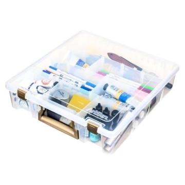 ArtBin Super Satchel with Removable Dividers for Crafting