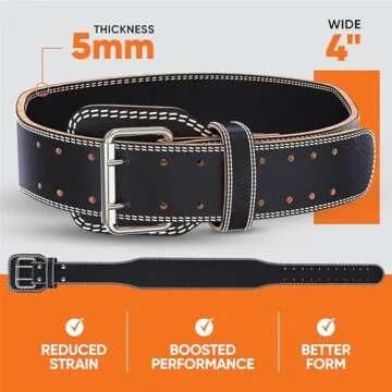 ProFitness Weightlifting Belt for Enhanced Performance