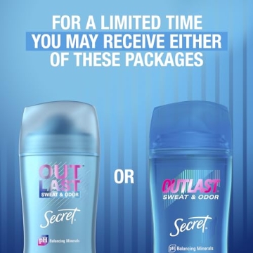Secret Outlast Deodorant: 72 Hour Protection, Travel Size