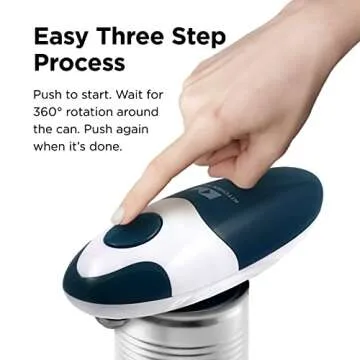 Kitchen Mama 2.0 Electric Can Opener - Hands-Free & Safe