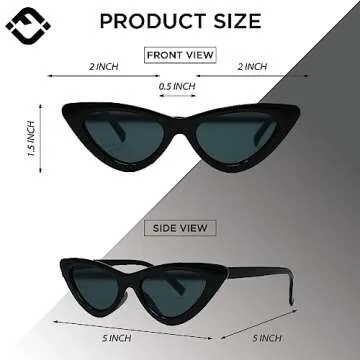Funky Junque Cat Eye Sunglasses for Kids - UV Protection Shades