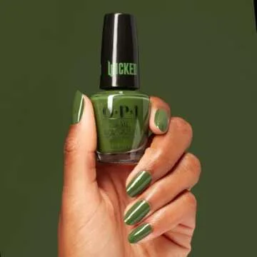 OPI Nail Lacquer, Green Nail Polish, Up to 7 Days of Wear, Chip Resistant & Fast Drying, x Wicked Limited Edition Collection, Witch O'Clock, 0.5 fl oz