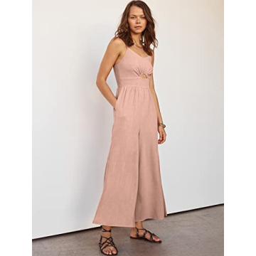 ANRABESS Women's Summer Casual Jumpsuit for Stylish Look