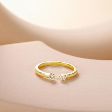 Elegant Mameloly Gold Stackable Engagement Rings for Women