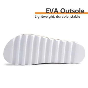 Ustogi Women's Arch Support Platform Sandals for Summer