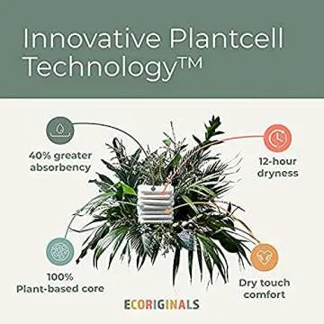 Ecoriginals Eco Disposable Diapers | Crawler Size 3, 13-24lbs | 6 Pack, 144 Count | Plant-Based, Non-Toxic