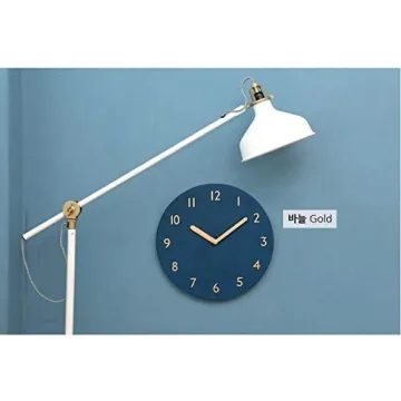Elegant Silent Clock - thehaki Lightweight Wall Timepiece