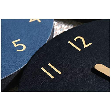 Elegant Silent Clock - thehaki Lightweight Wall Timepiece