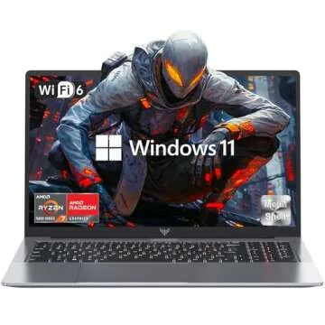 2025 Gaming Laptop with AMD Ryzen 7 and Backlit Keyboard