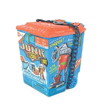 HEXBUG JUNKBOTS Trash Bin Assortment Fun for All Kids