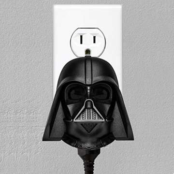 Clapper Star Wars Talking Darth Vader Wireless Sound Activated On/Off Light Switch, Clap Detection, ...