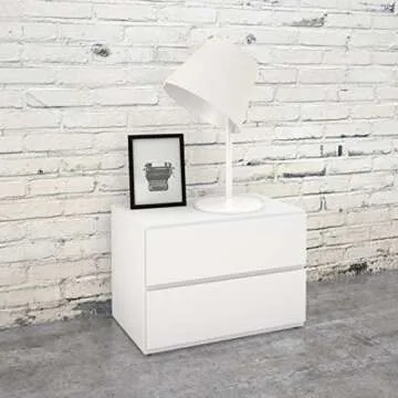 Modern Nexera Night Stand - Stylish, Functional, Organized