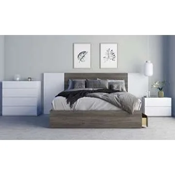 Sleek Nexera Night Stand for Modern Bedrooms