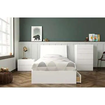 Sleek Nexera Night Stand for Modern Bedrooms