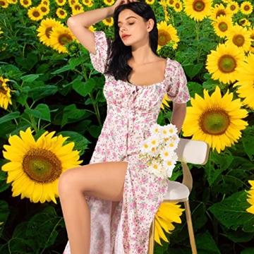 Trendy Boho Maxi Dress for Women - Summer Floral Casual Dress