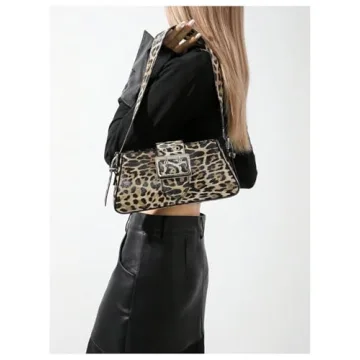 Stylish Leopard Print Shoulder Bag for All Occasions