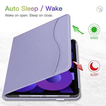 Stylish Fintie iPad Air Case with Multiple Viewing Angles