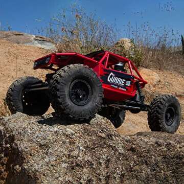 Axial RC Truck 1/10 Capra 1.9 4WS Unlimited Trail Buggy RTR (Batteries and Charger Not Included), Red, AXI03022BT1
