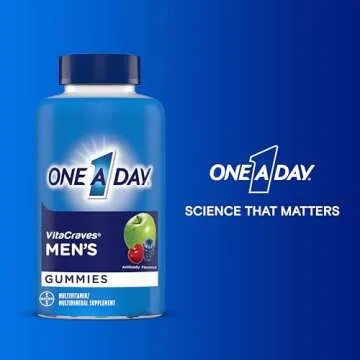 One A Day Men’s Multivitamin Gummies for Healthy Energy