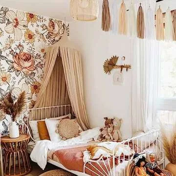 Vibrant Boho Rainbow Tassel Garland for Baby Showers