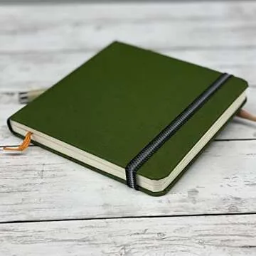 Speedball Art Products Travelogue Pocket Portrait Artist Drawing Journal, 5-1/2 x 3-1/2, Cadmium Green