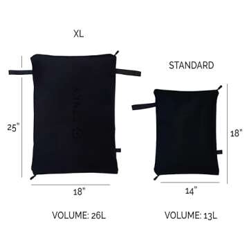 STNKY Bag Pro - Laundry Bag - Wash Bag for Health Workers, Sports, Fitness & Travel