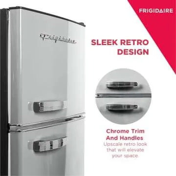 Frigidaire EFR753 Retro 2-Door Refrigerator with Freezer