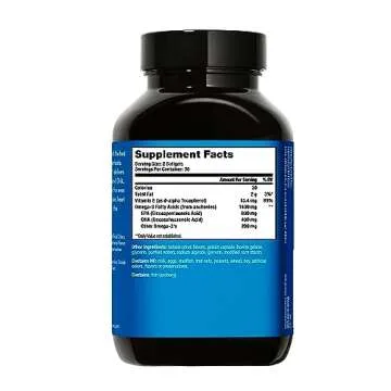 HUM OMG! Omega The Great - Triple Omega 3 Fish Oil Supplement with DHA, EHA & Vitamin E to Support B...