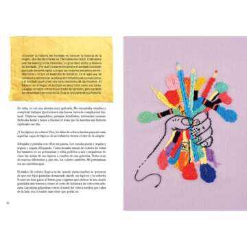 Diario de una bordadora / Diary of an Embroideress - Spanish Edition: A Stitching Journey
