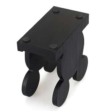 Cute Wooden Napkin Holder for Table Decor Kitchen Napkin Holder Bathroom Desk Accessories Modern Cocktail Napkin Holder Funny Decorative Xmas Home Decor Farmhouse Wood Cool Christmas Napkin Holder