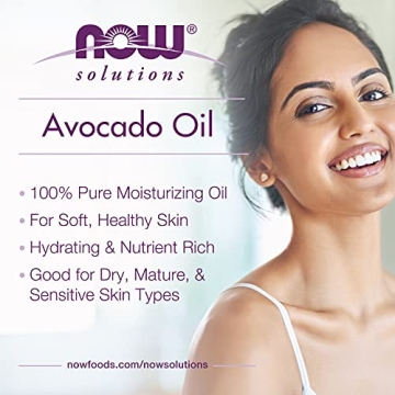 NOW Foods 100% Pure Avocado Oil for Moisturizing Skin
