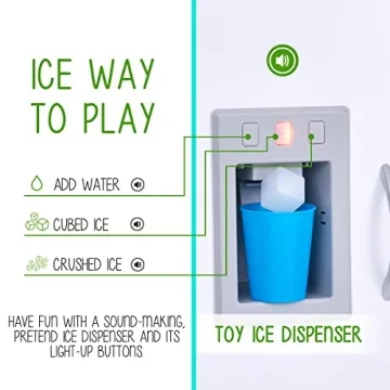 Lil’ Jumbl Kids Kitchen Set - Pretend Wooden Kitchen Fun