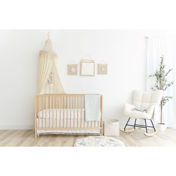 Crane Baby Nursery Storage Basket for Toys and Laundry