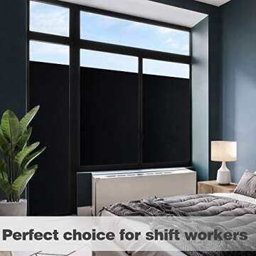 Mangobox Total Blackout Window Film 100% UV Protection