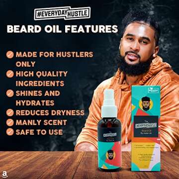 EverydayHustle Beard Oil Spray - Premium Grooming Essential