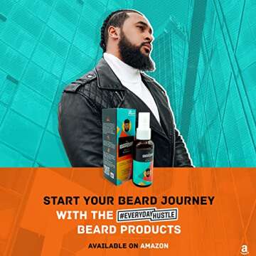 EverydayHustle Beard Oil Spray - Premium Grooming Essential