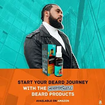 EverydayHustle Beard Oil Spray - Premium Grooming Essential