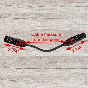 Balanced XLR Cable - Pro 3-Pin Connector for Musicians and Engineers