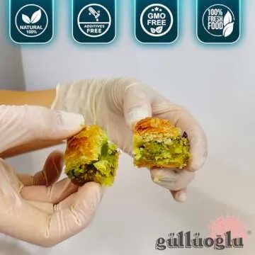 Gulluoglu Turkish Pistachio Baklava 14 Pieces Daily Fresh