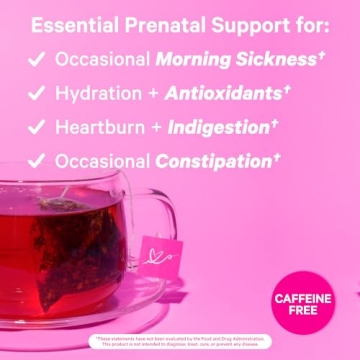 Pink Stork Organic Morning Sickness Tea for Pregnant Women