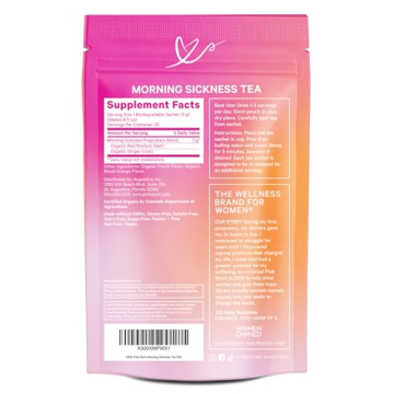 Pink Stork Organic Morning Sickness Tea for Pregnant Women